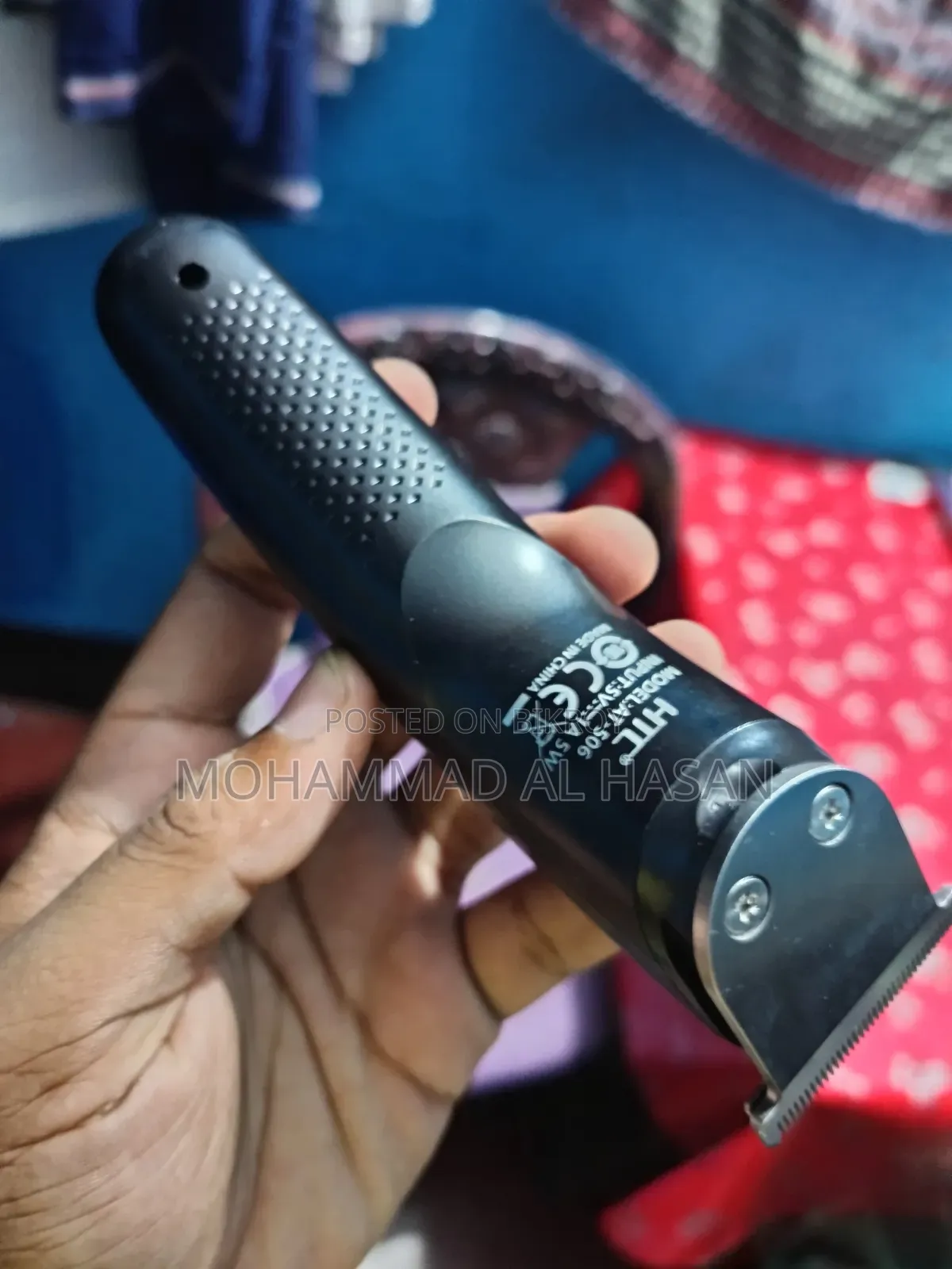 New Premium HTC Rechargeable Hair Trimmer