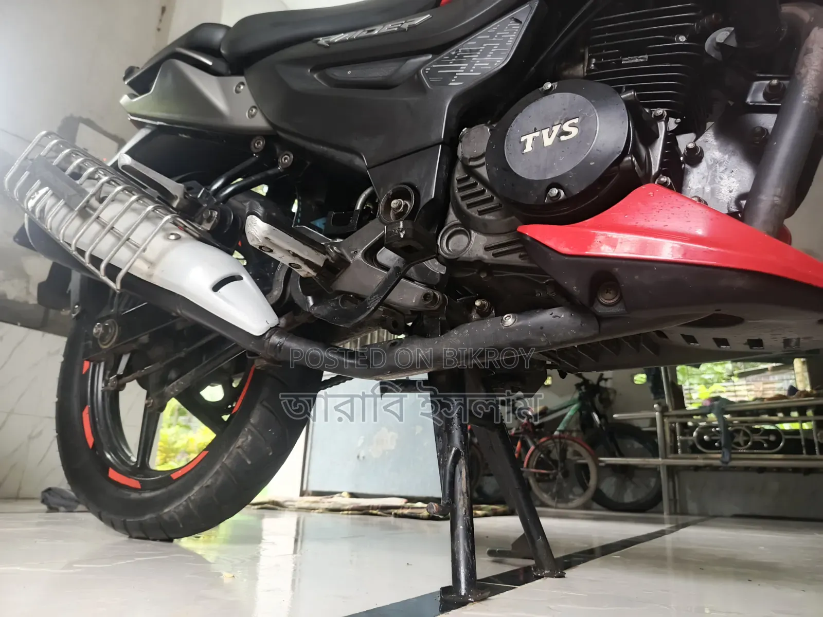 TVS Raider 125 2024 Red