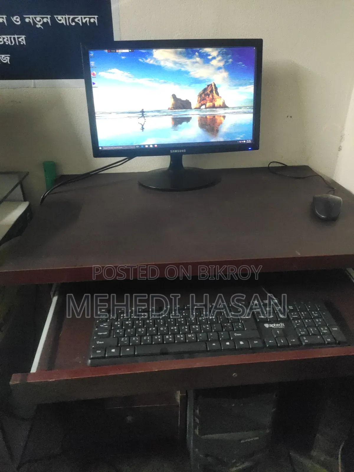 Desktop Computer Samsung 8GB Intel Core I3 SSD 128GB