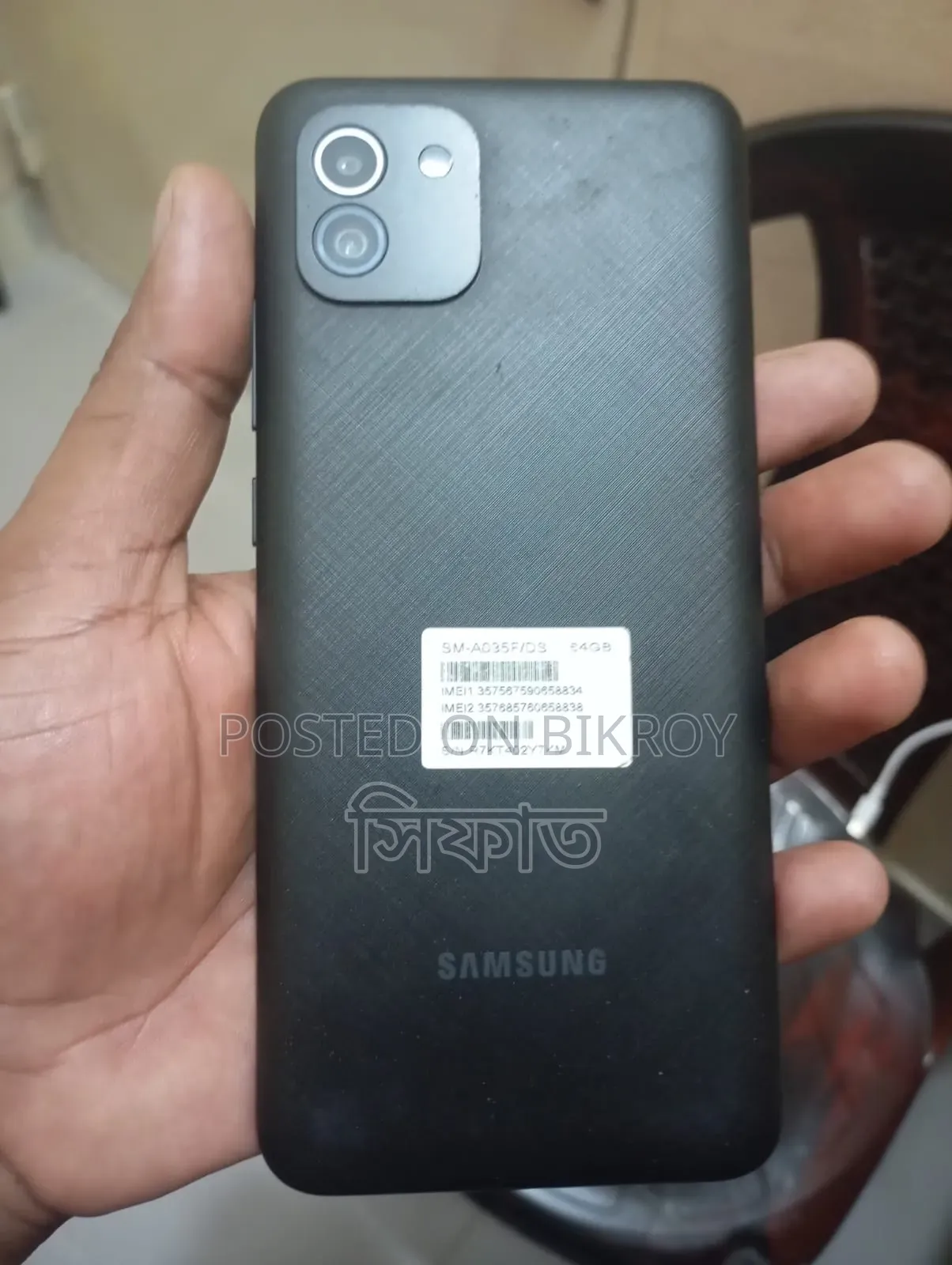 New Samsung Galaxy A03 64 GB Black