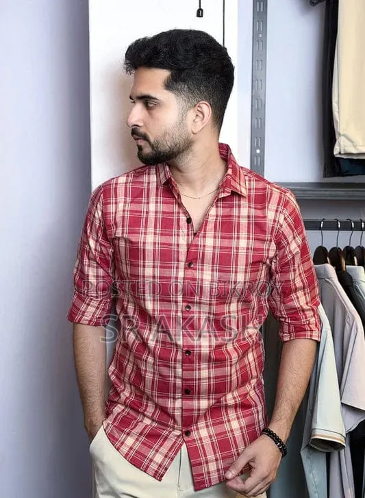 New Check Shirt Arrived