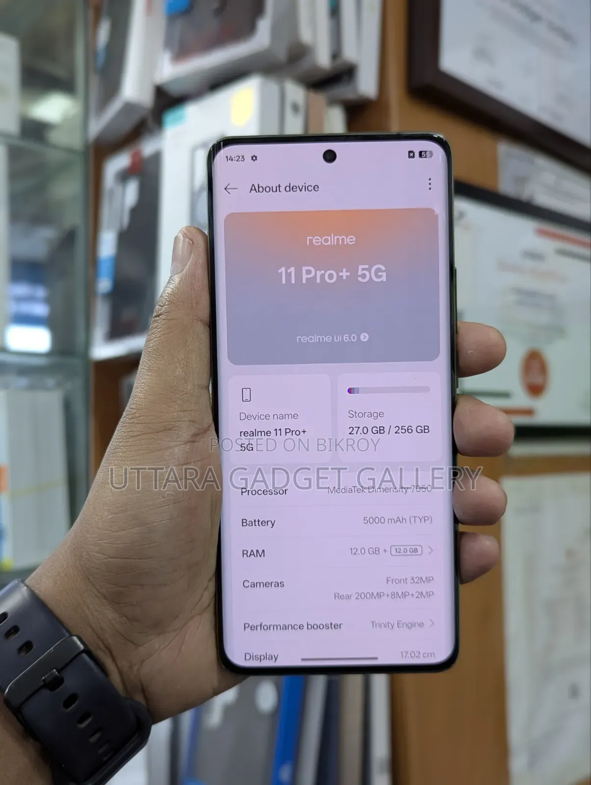 Realme 11 Pro+ 256 GB Green