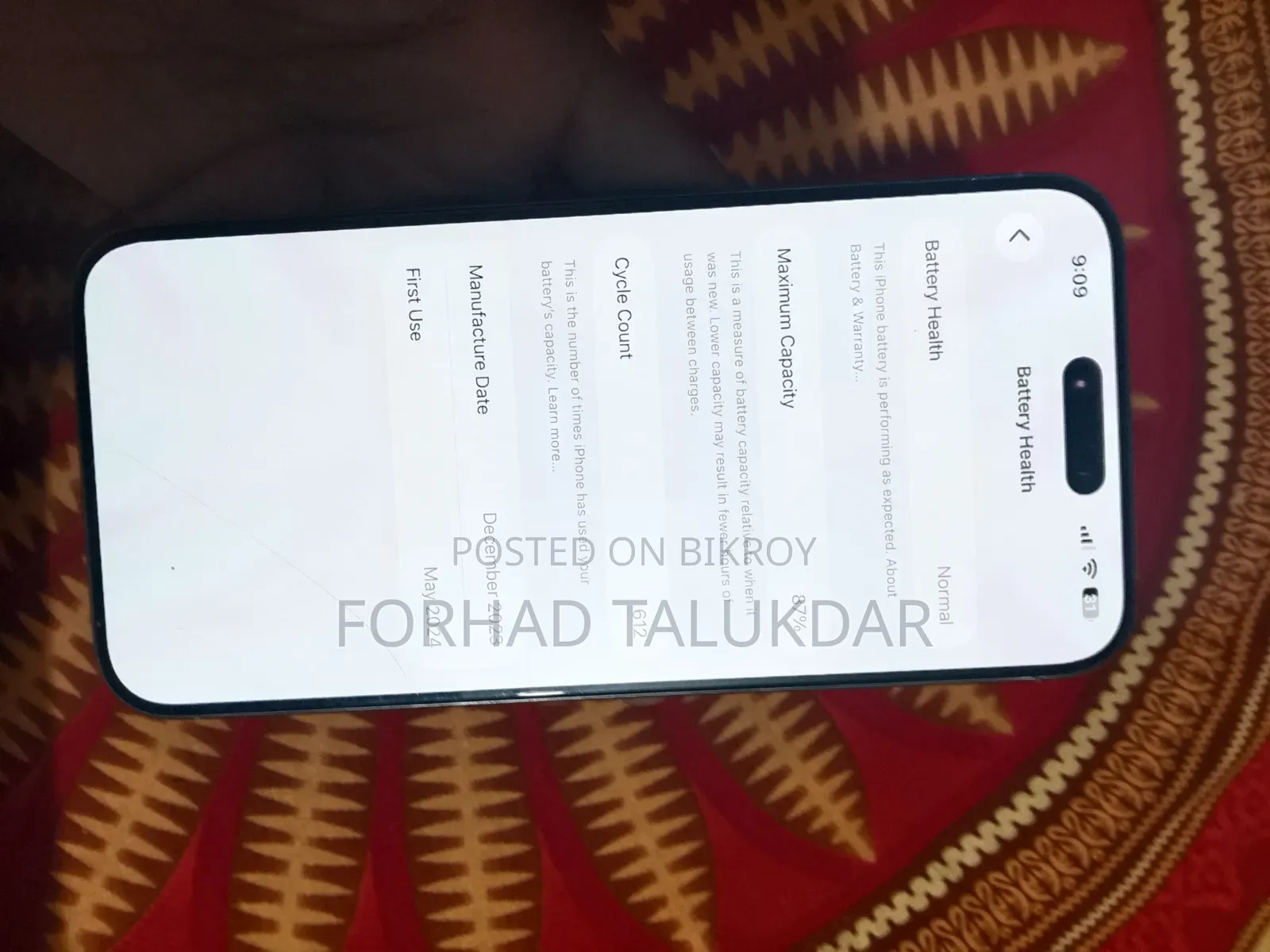 Apple iPhone 15 Pro Max 256 GB Silver