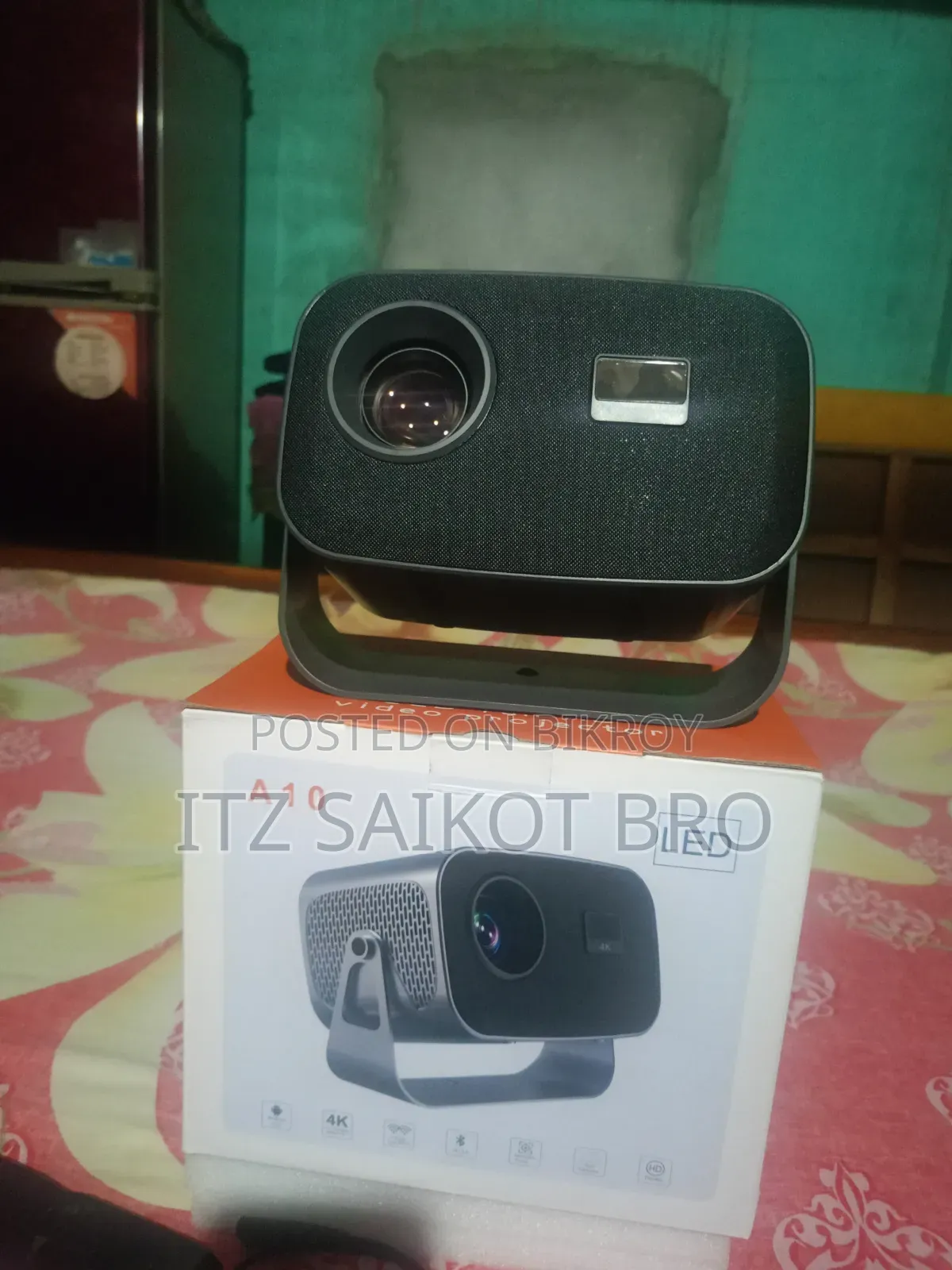 A 10 LED Home Theatre Projector