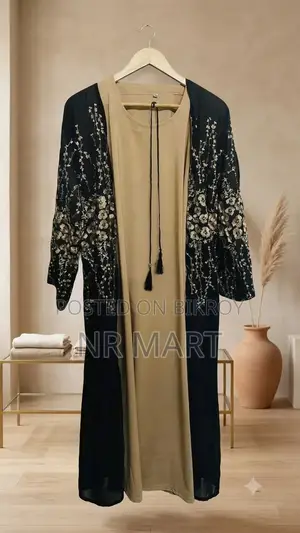 Lubaba Koti Embroidery Burqa Set