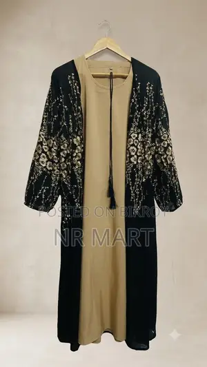 Lubaba Koti Embroidery Burqa Set