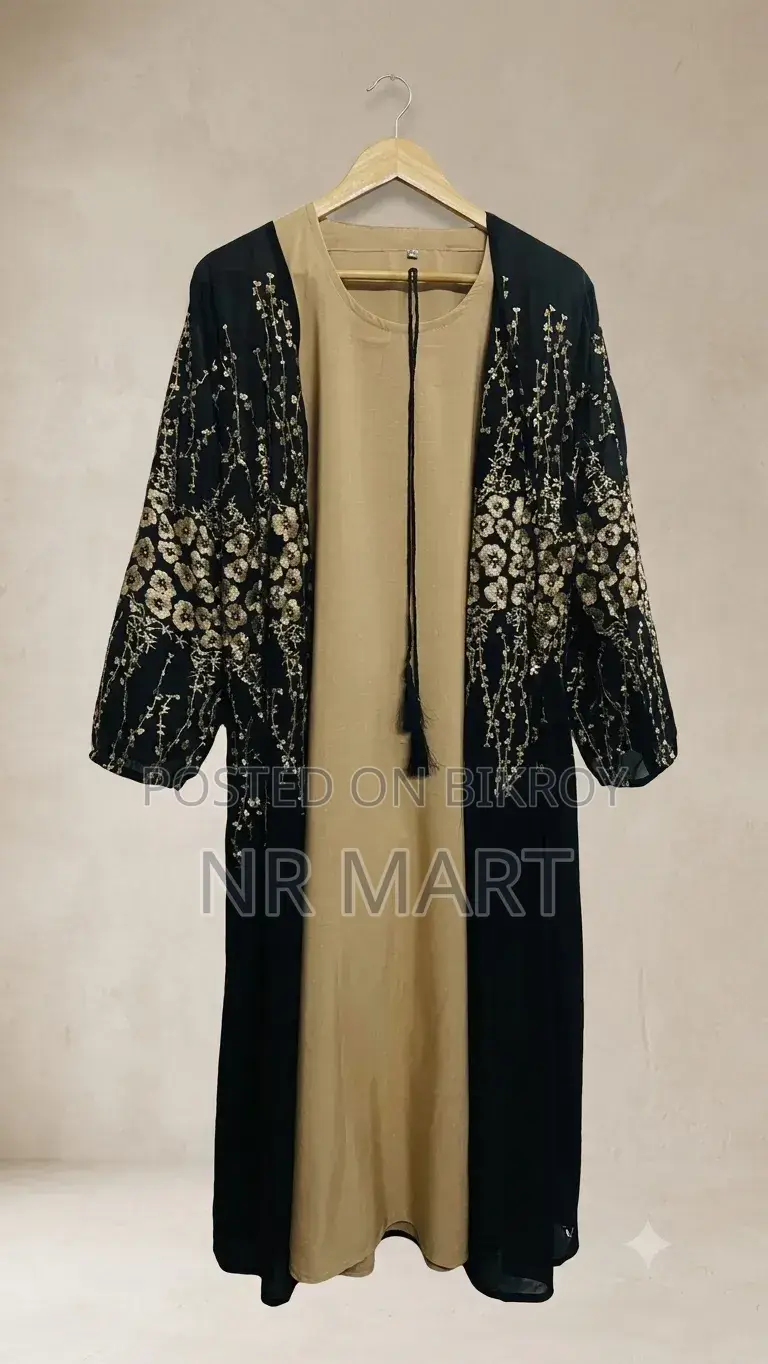 Lubaba Koti Embroidery Burqa Set