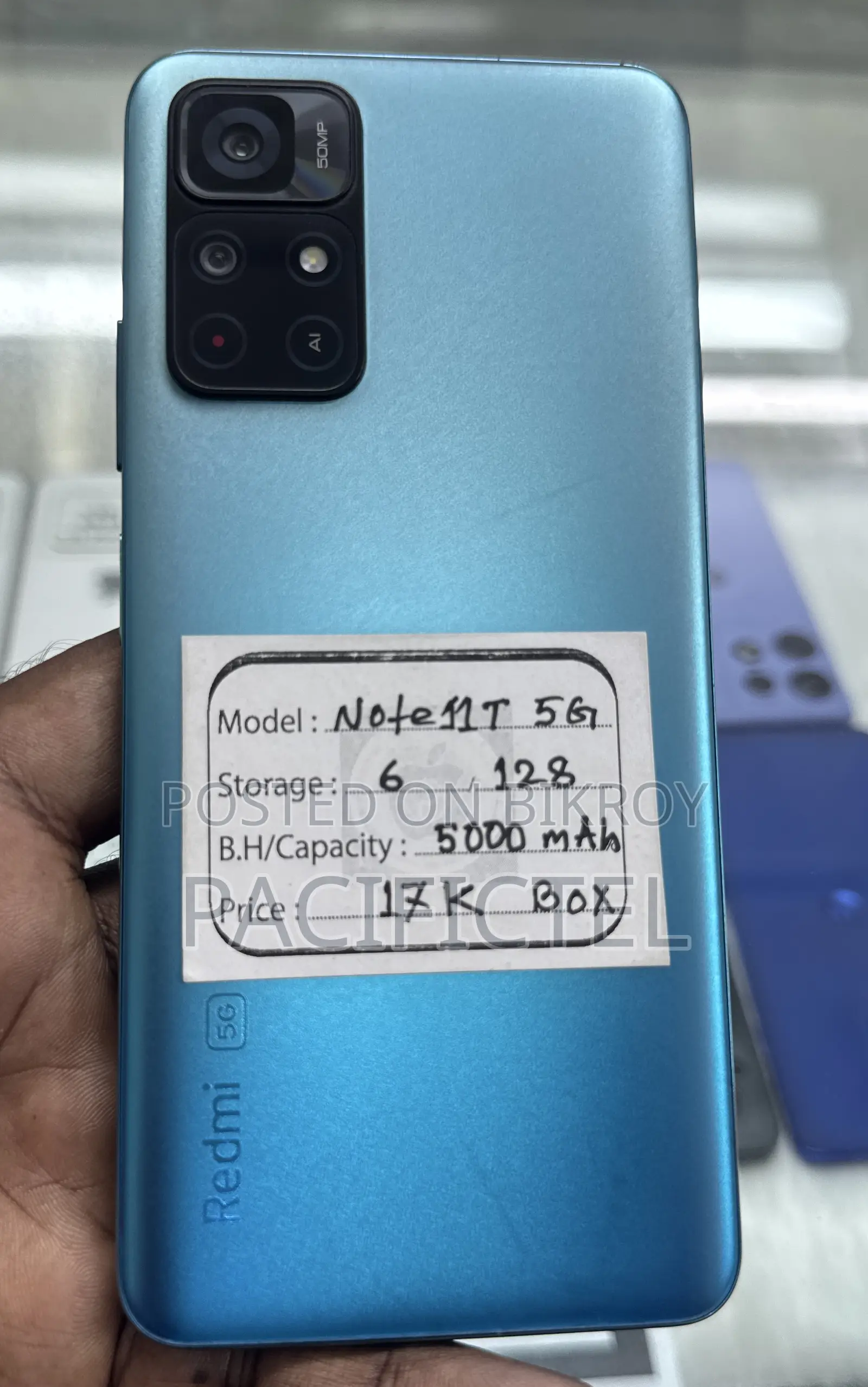 Xiaomi Redmi Note 11T Pro 5G 128 GB Blue