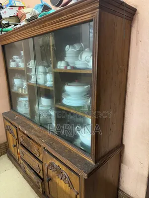 Teak Wooden Showcase