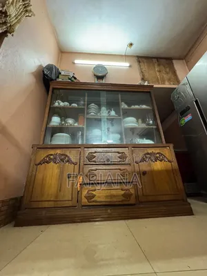 Teak Wooden Showcase