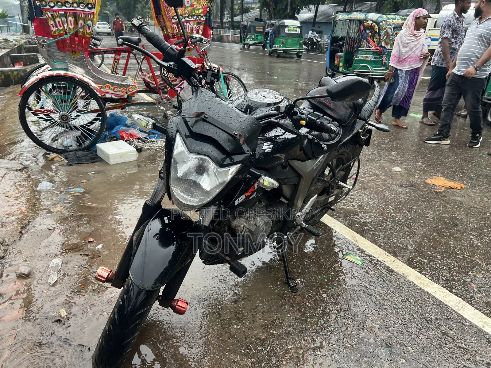 Suzuki Gixxer Monotone 2023 Black