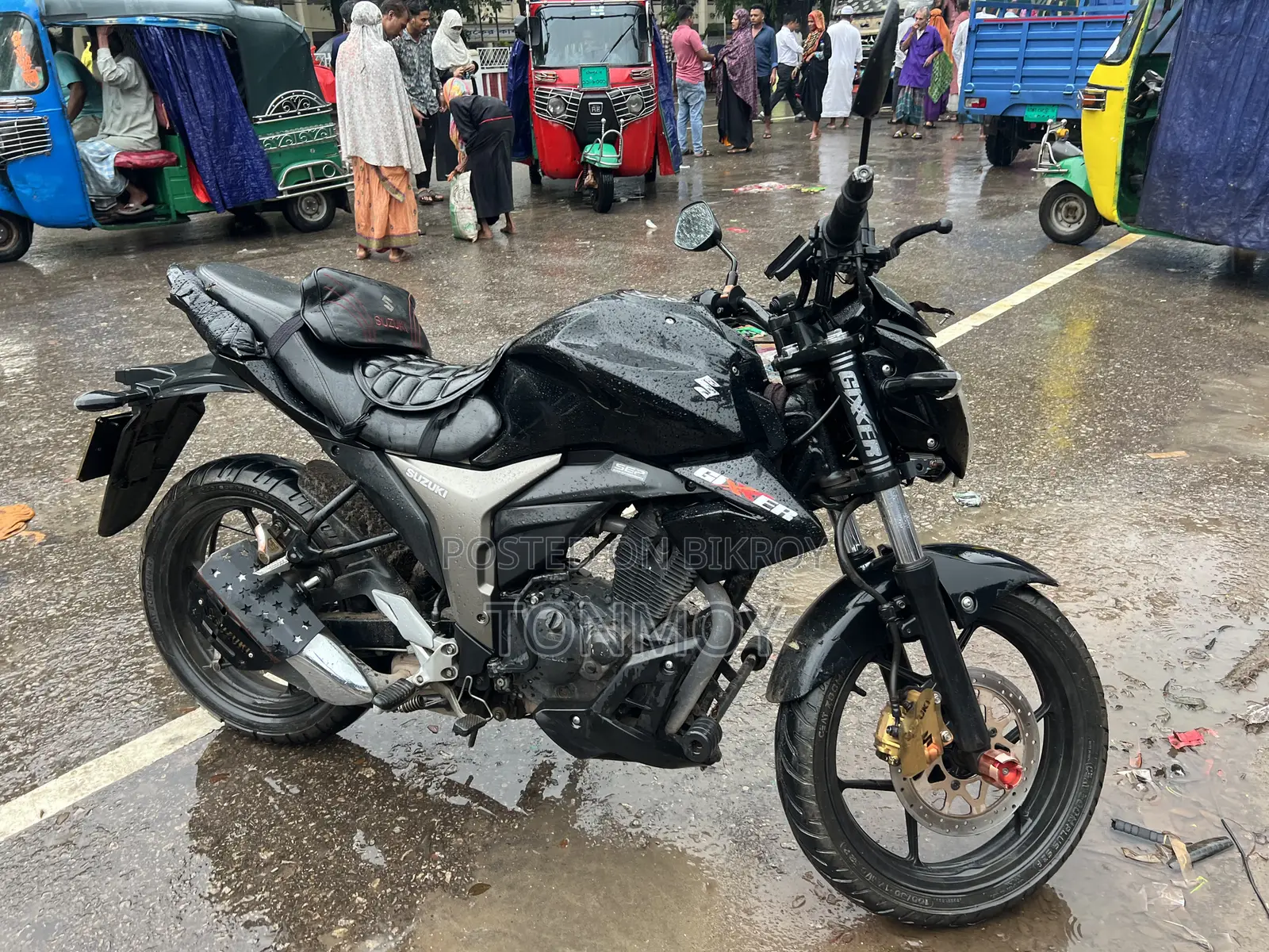 Suzuki Gixxer Monotone 2023 Black