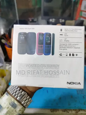 New Nokia 105 Black