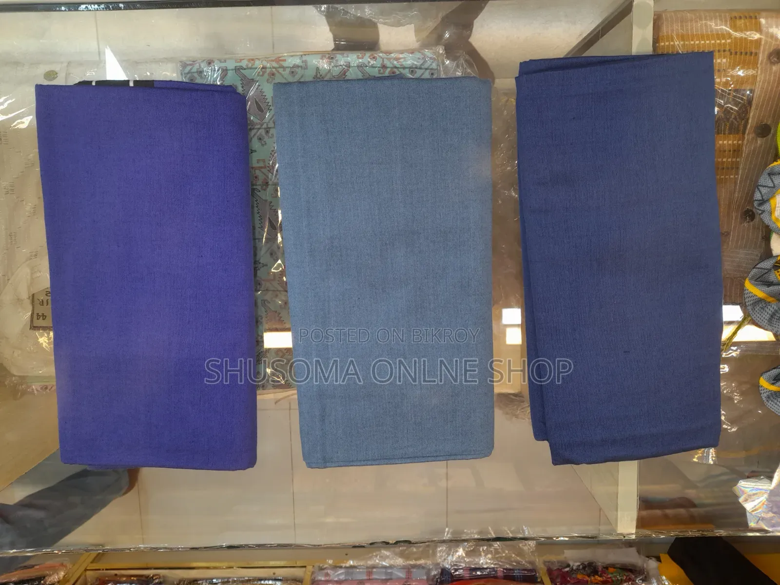Solid-Colored Cotton Lungis