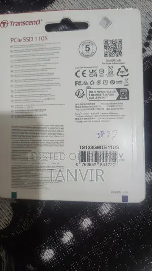 Transcend SSD 128GB (New)