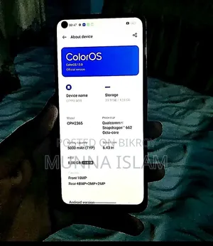 অপো এ৯৫ ১২৮ জিবি কালো