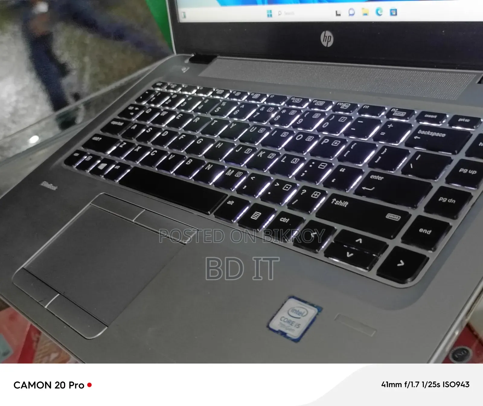 Laptop HP 8GB Intel Core I5 SSD 256GB