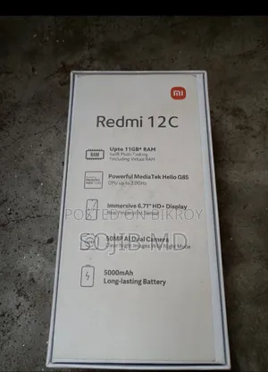 শাওমি রেডমি ১২সি ১২৮ জিবি ব্লু