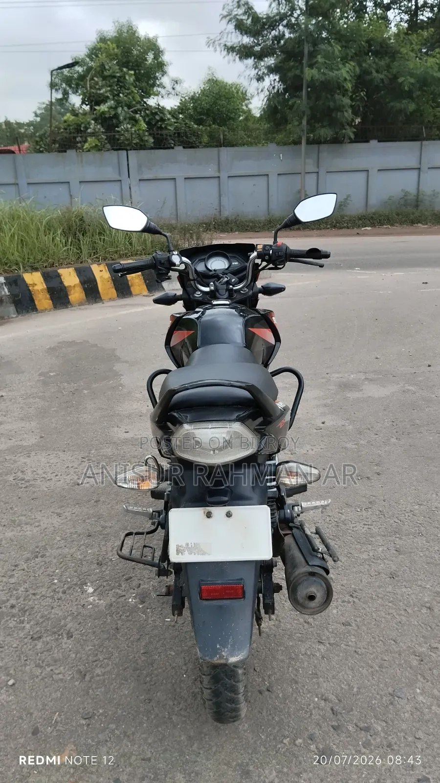 TVS Stryker 125 2020 Red