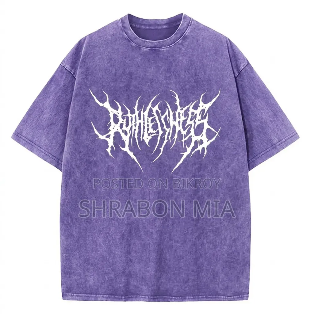 Premium Acid Wash Drop Shoulder TShirt