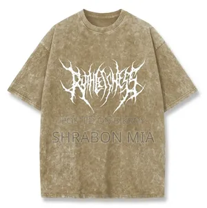 Premium Acid Wash Drop Shoulder TShirt