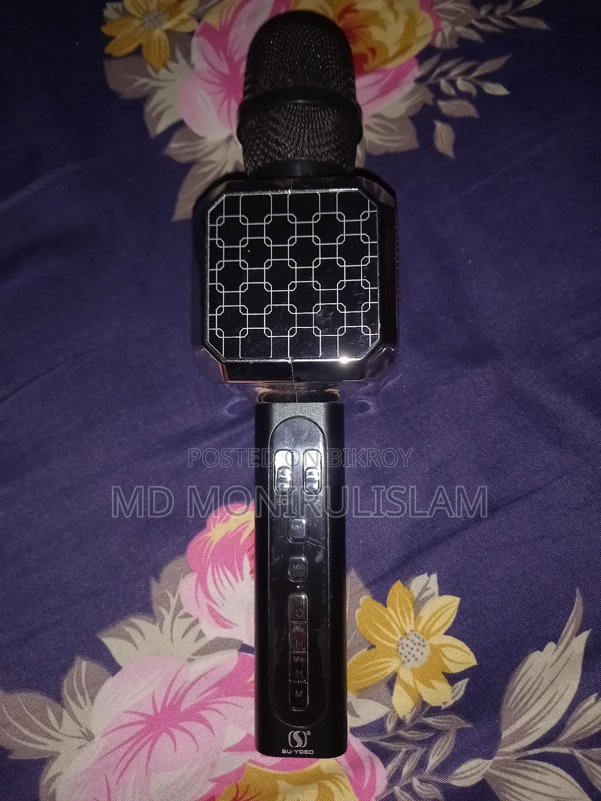 Karaoke Wireless Microphone SU-YOSD | Bluetooth + Memory Card + Echo