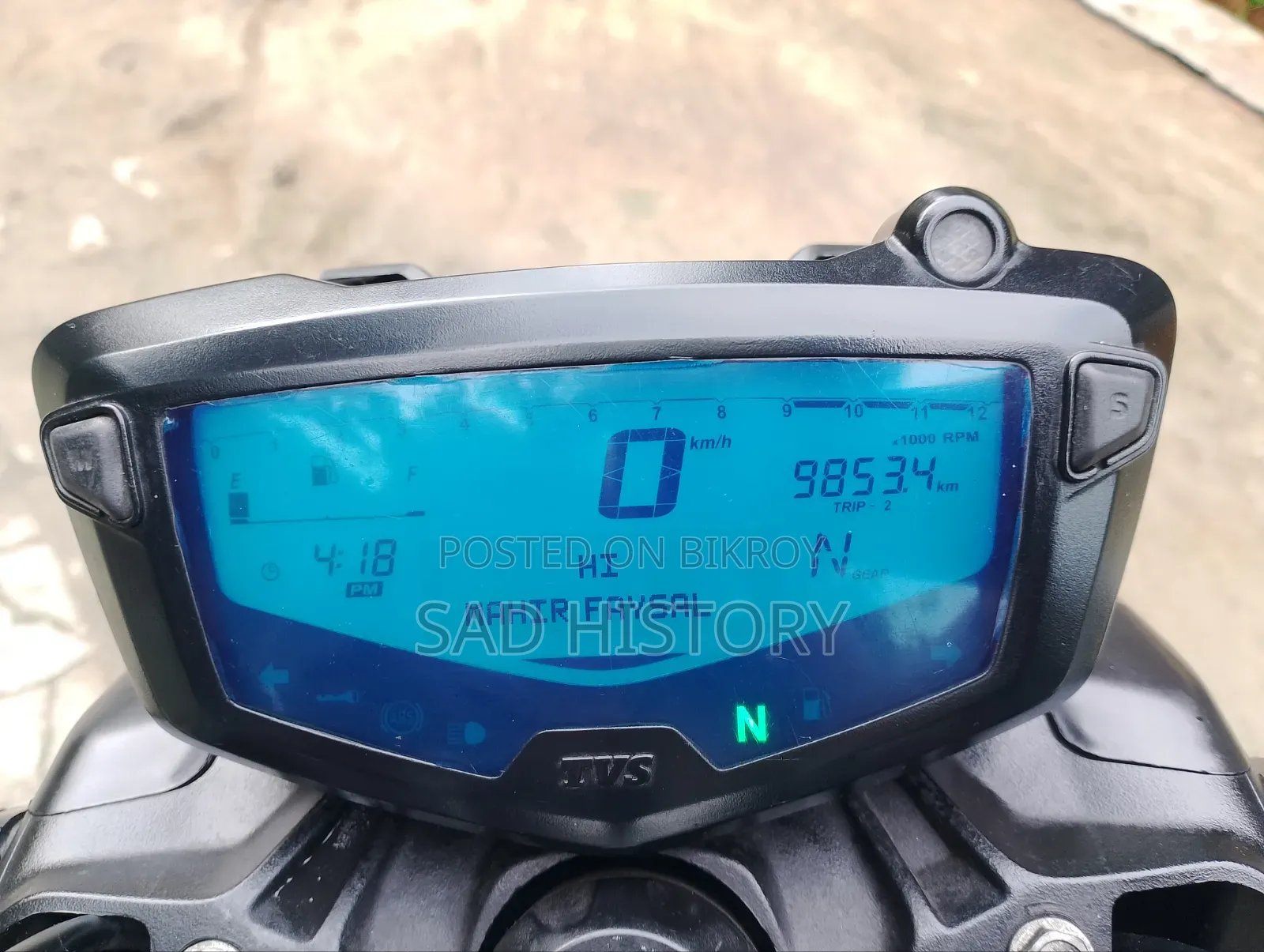 TVS Apache RTR 160 4V 2022 Black