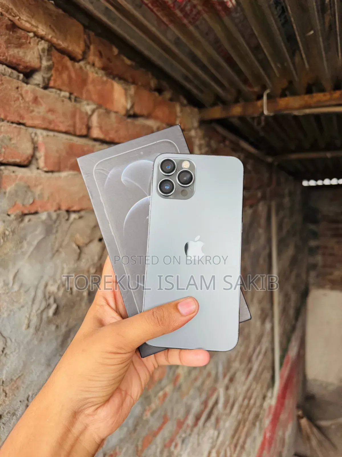 অ্যাপল আইফোন ১২ প্রো ম্যাক্স ১২৮ জিবি কালো
