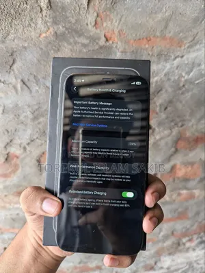 অ্যাপল আইফোন ১২ প্রো ম্যাক্স ১২৮ জিবি কালো