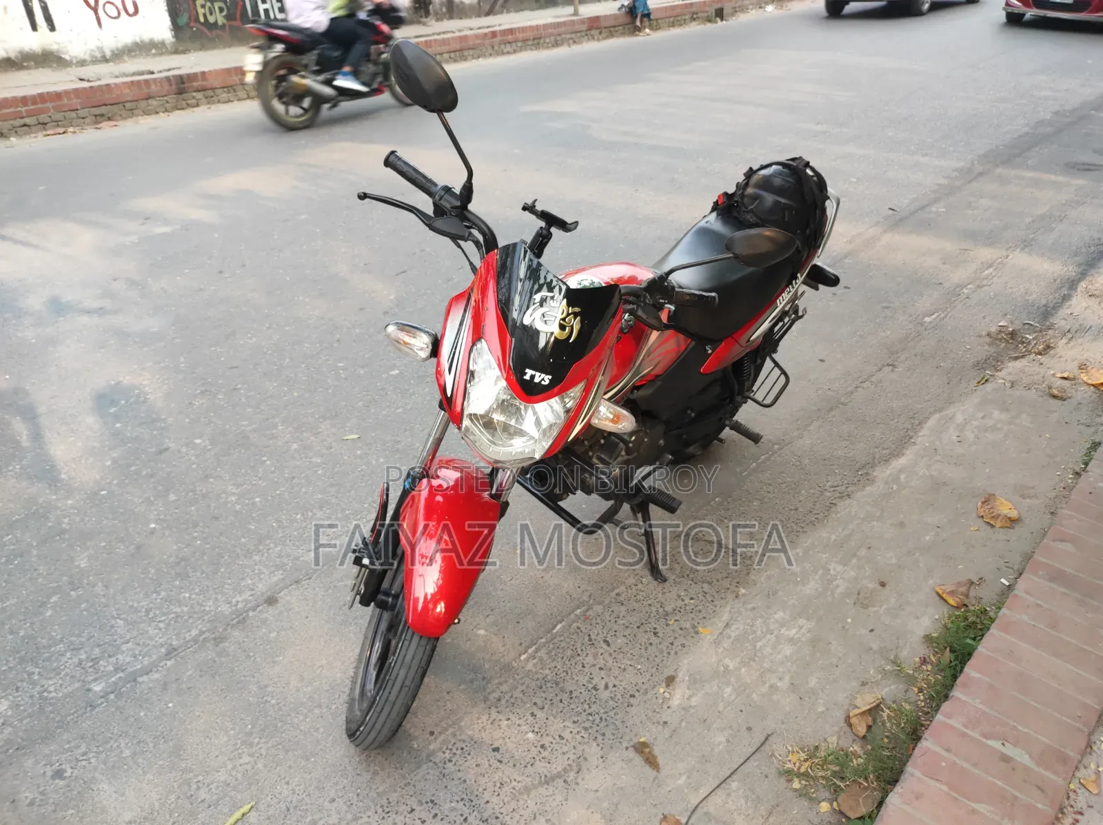 TVS Metro 2021 Red