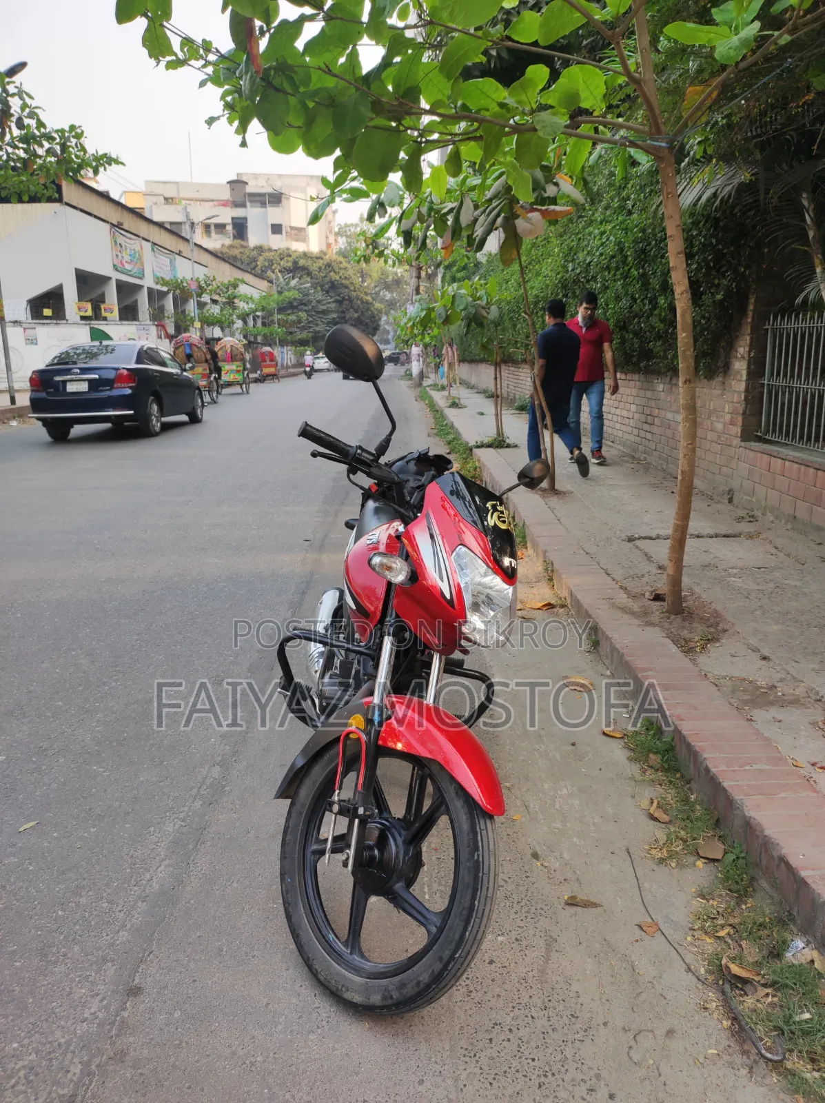 TVS Metro 2021 Red