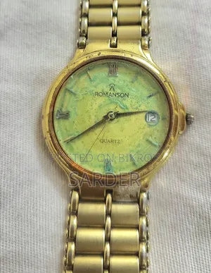 Original Romanson Swiss Quartz Gold Plated Watch