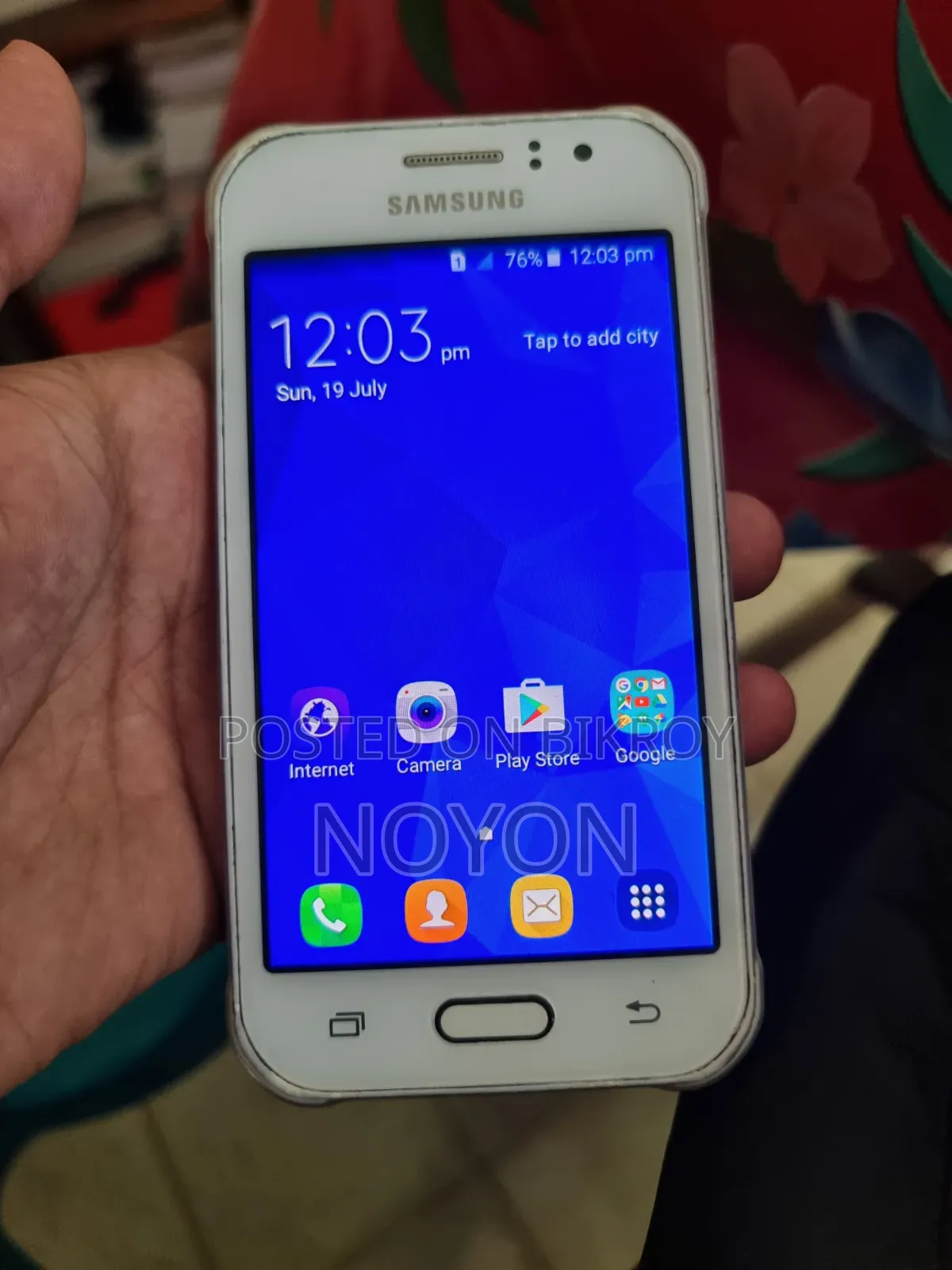 স্যামসাং গ্যালাক্সি জে১ এইস ৪ জিবি সাদা