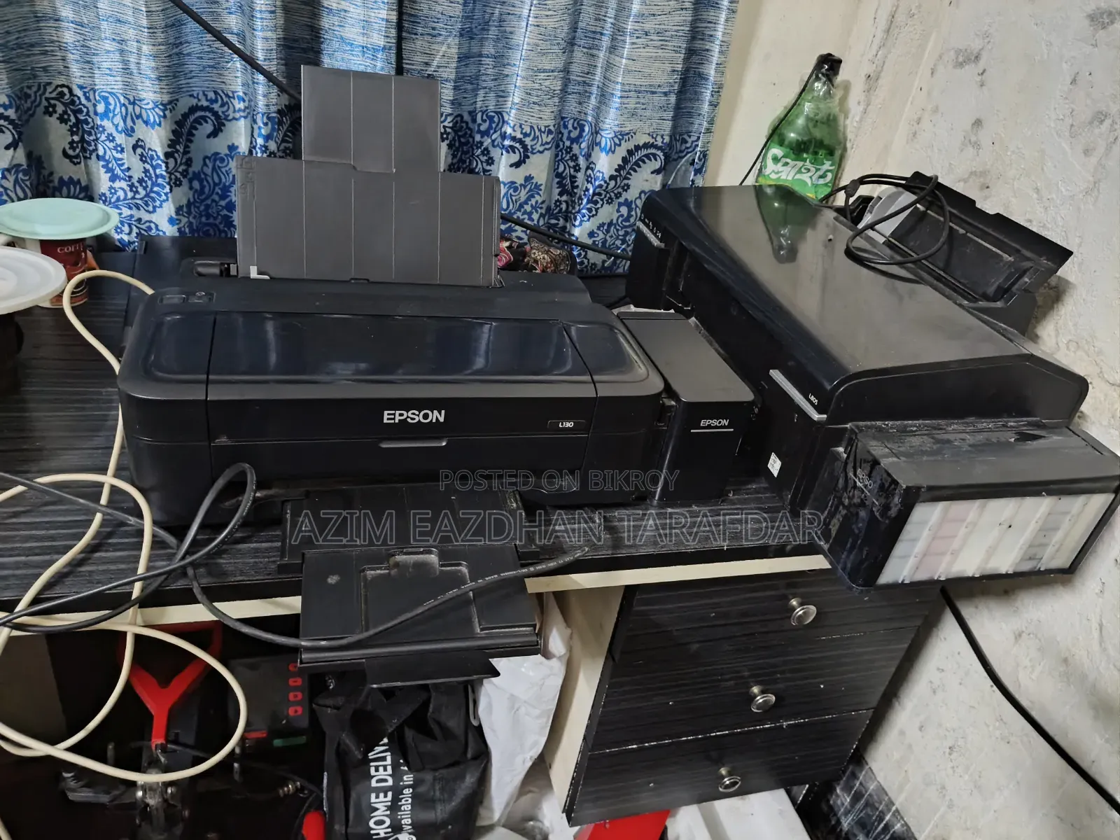 Epson L1350 প্রিন্টার সম্পূর্ণ নতুনের মতো মাত্র ২০০ প্রিন্ট হয়েছে