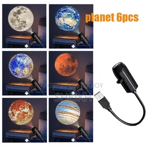 Planet LED Projection Lamp (Night Lamp)