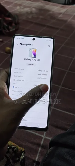 Samsung Galaxy A73 5G 128 GB Blue