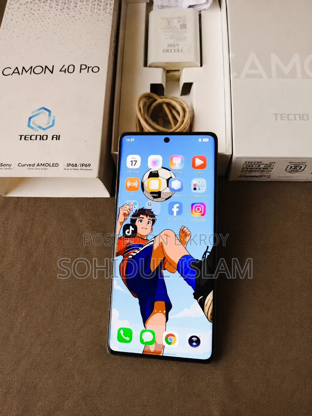 Tecno Spark 40 Pro 256 GB Blue