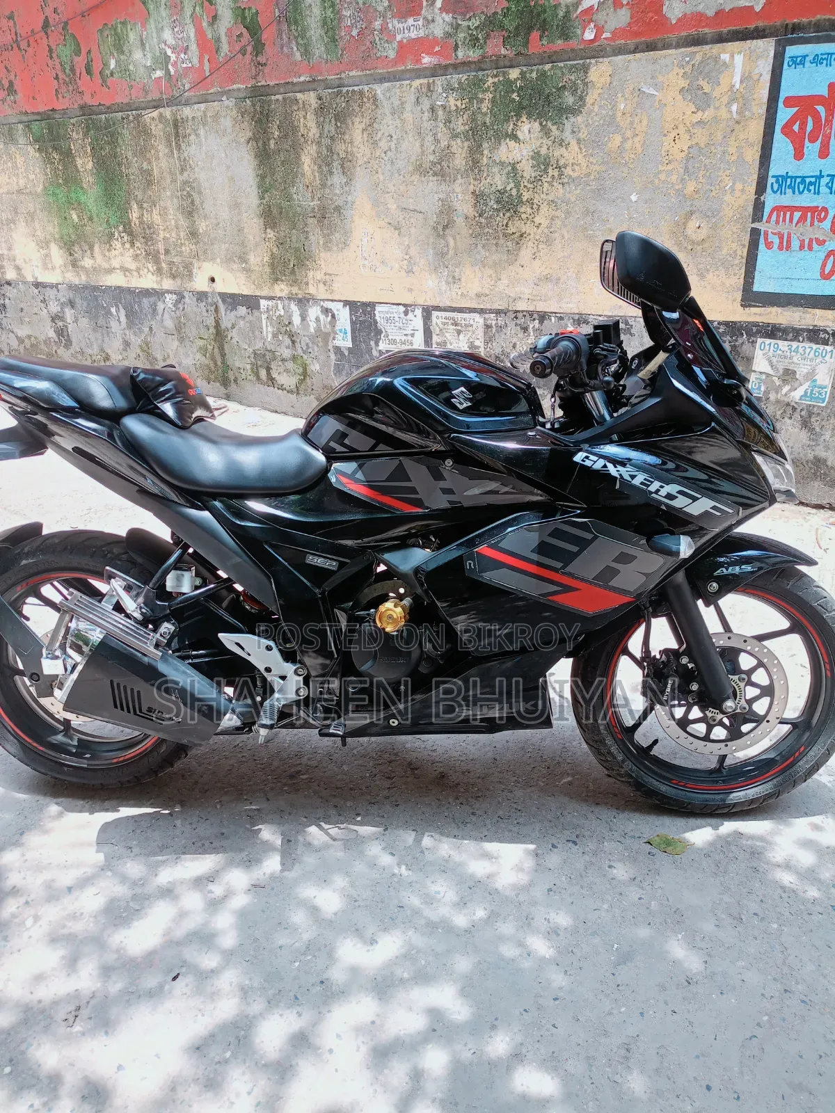 Suzuki Gixxer Fi ABS 2023 Black