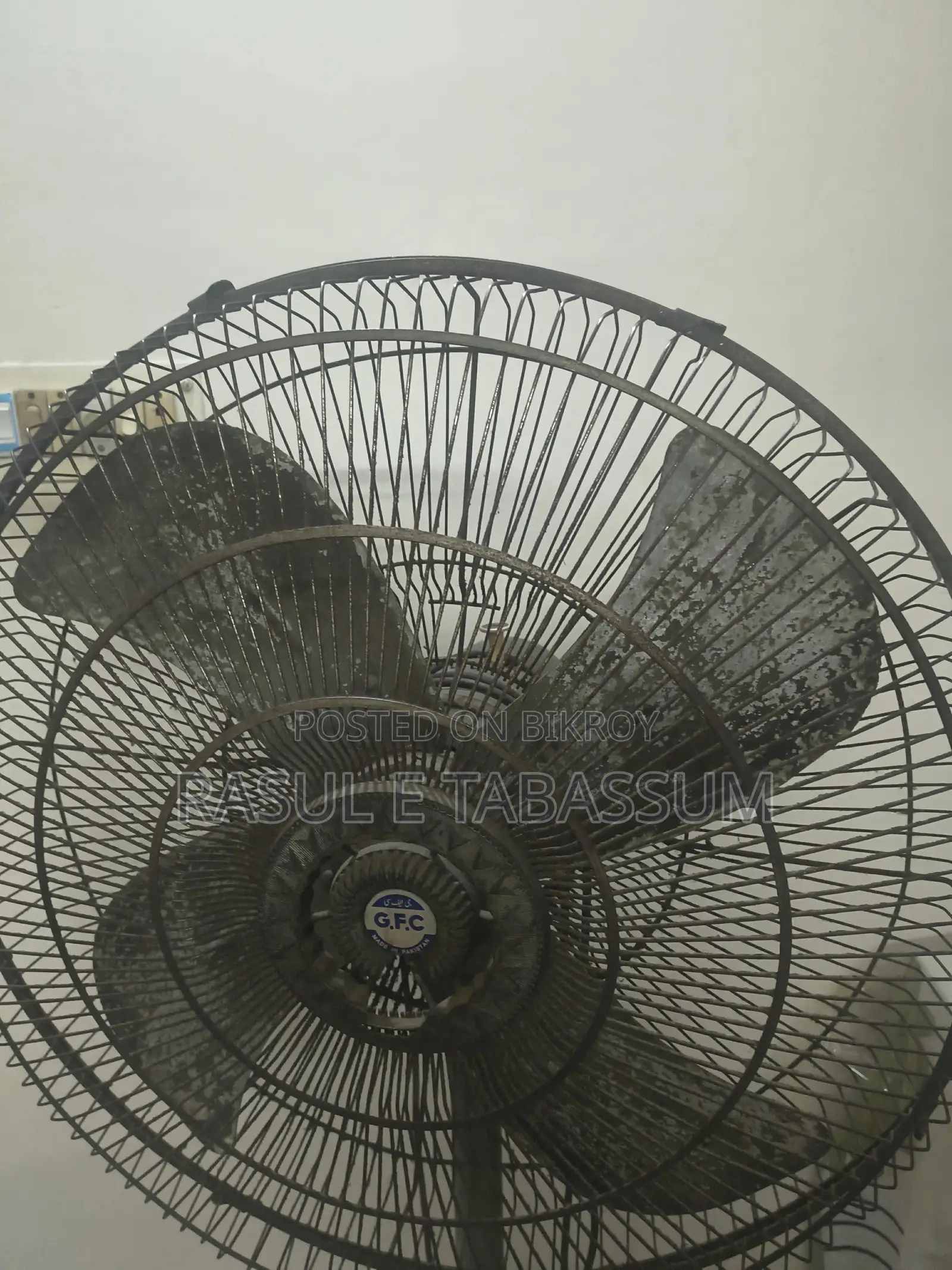 GFC Stand Fan. Works Perfectly