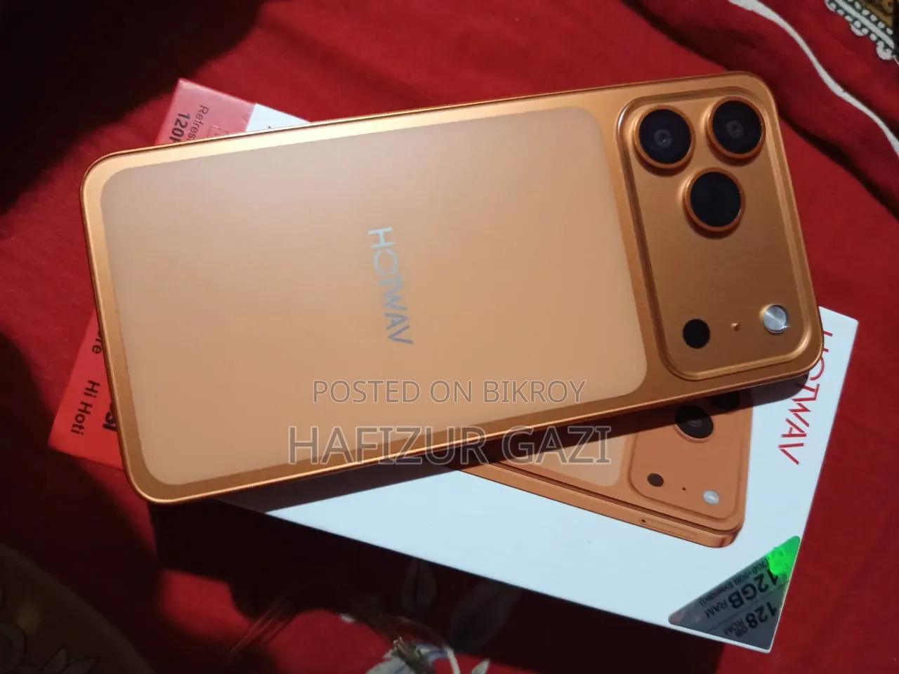 New Hotwav 128 GB Orange