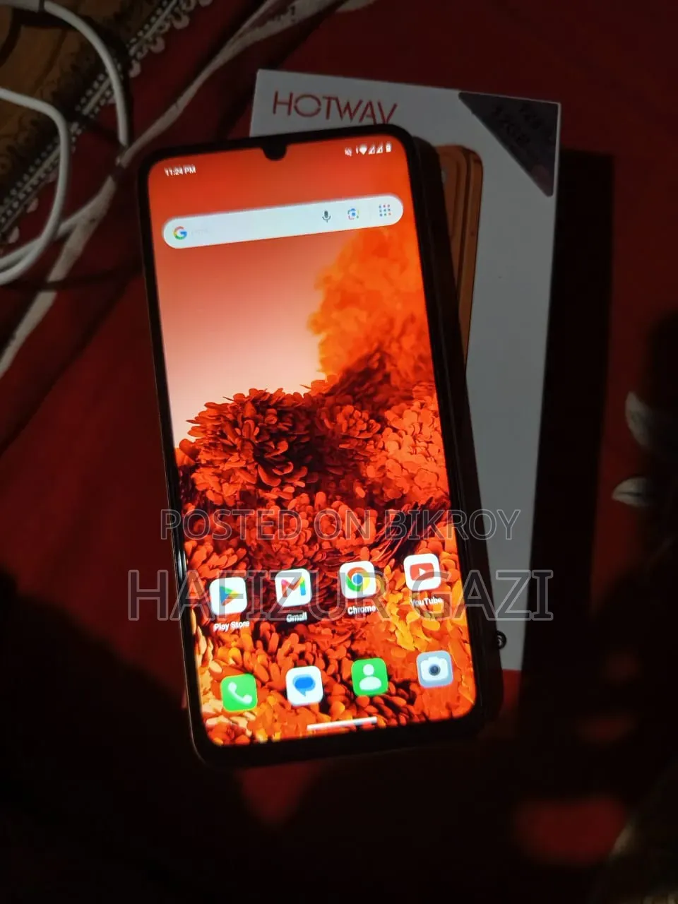 New Hotwav 128 GB Orange