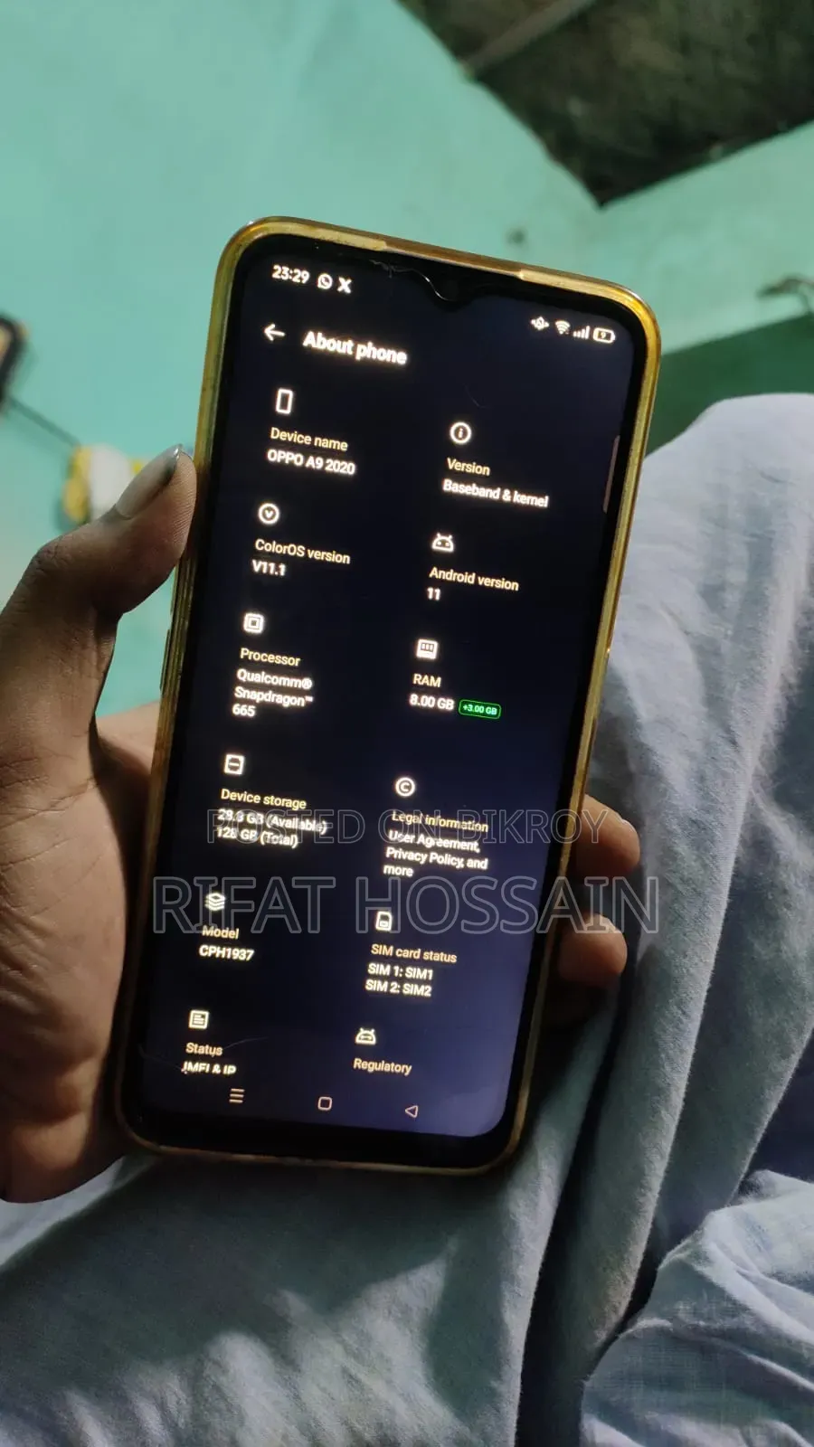 Oppo A9 128 GB Blue