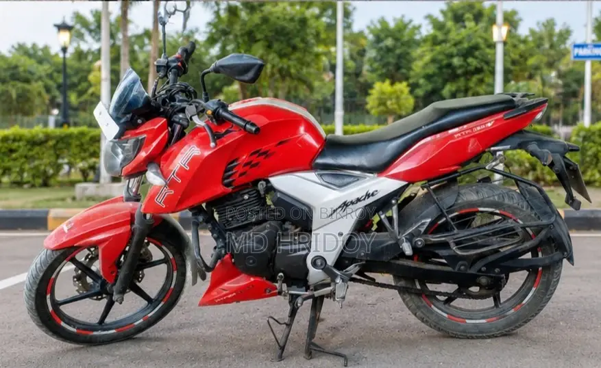 TVS Apache 160 4V 2019 Red