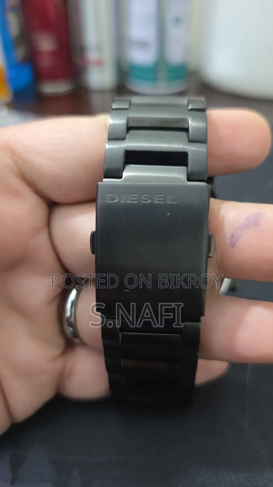 Diesel Daddy 2.0 স্টেইনলেস স্টিল ক্রোনোগ্রাফ ঘড়ি