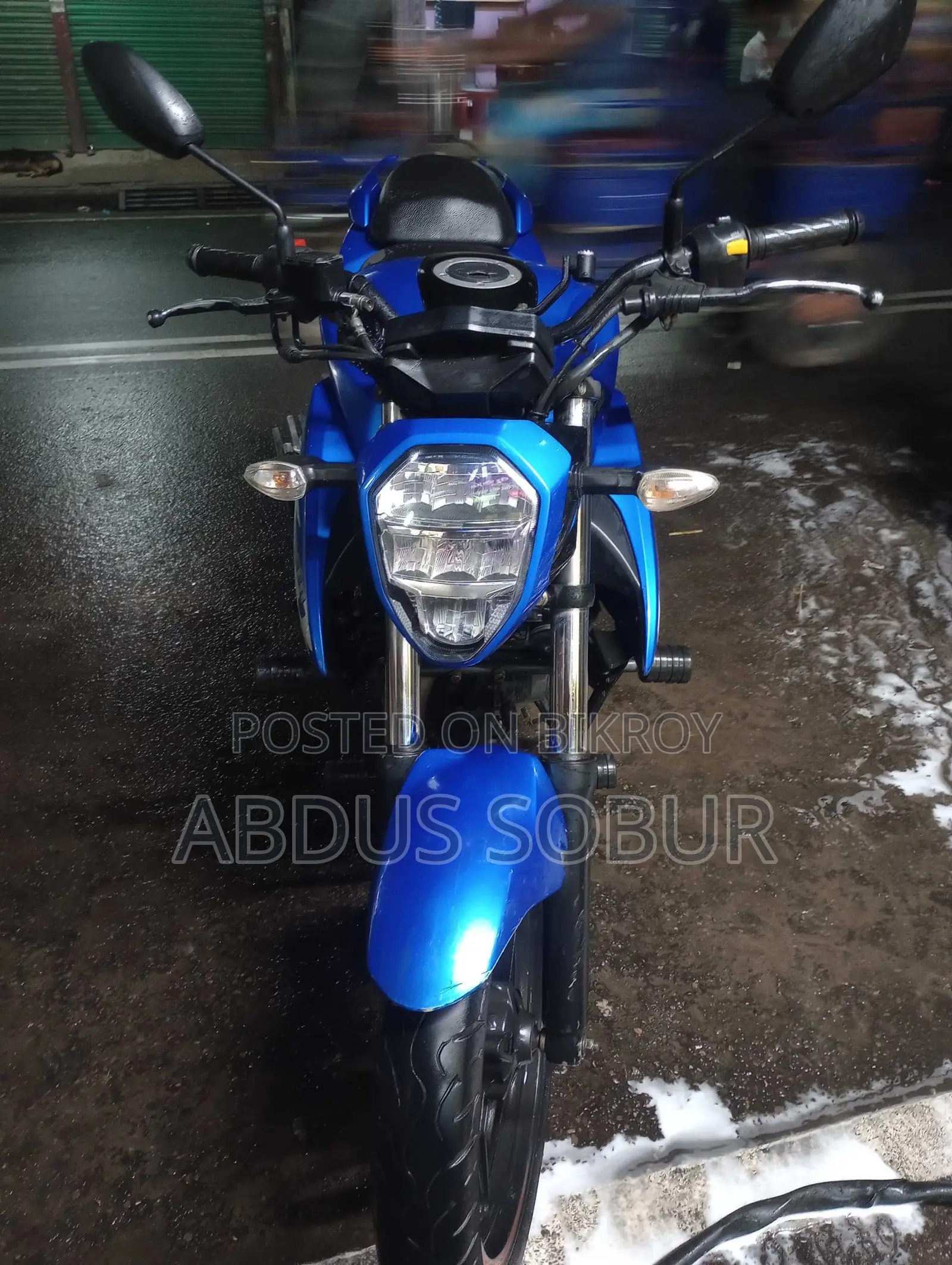 Suzuki Gixxer Fi ABS 2021 Blue