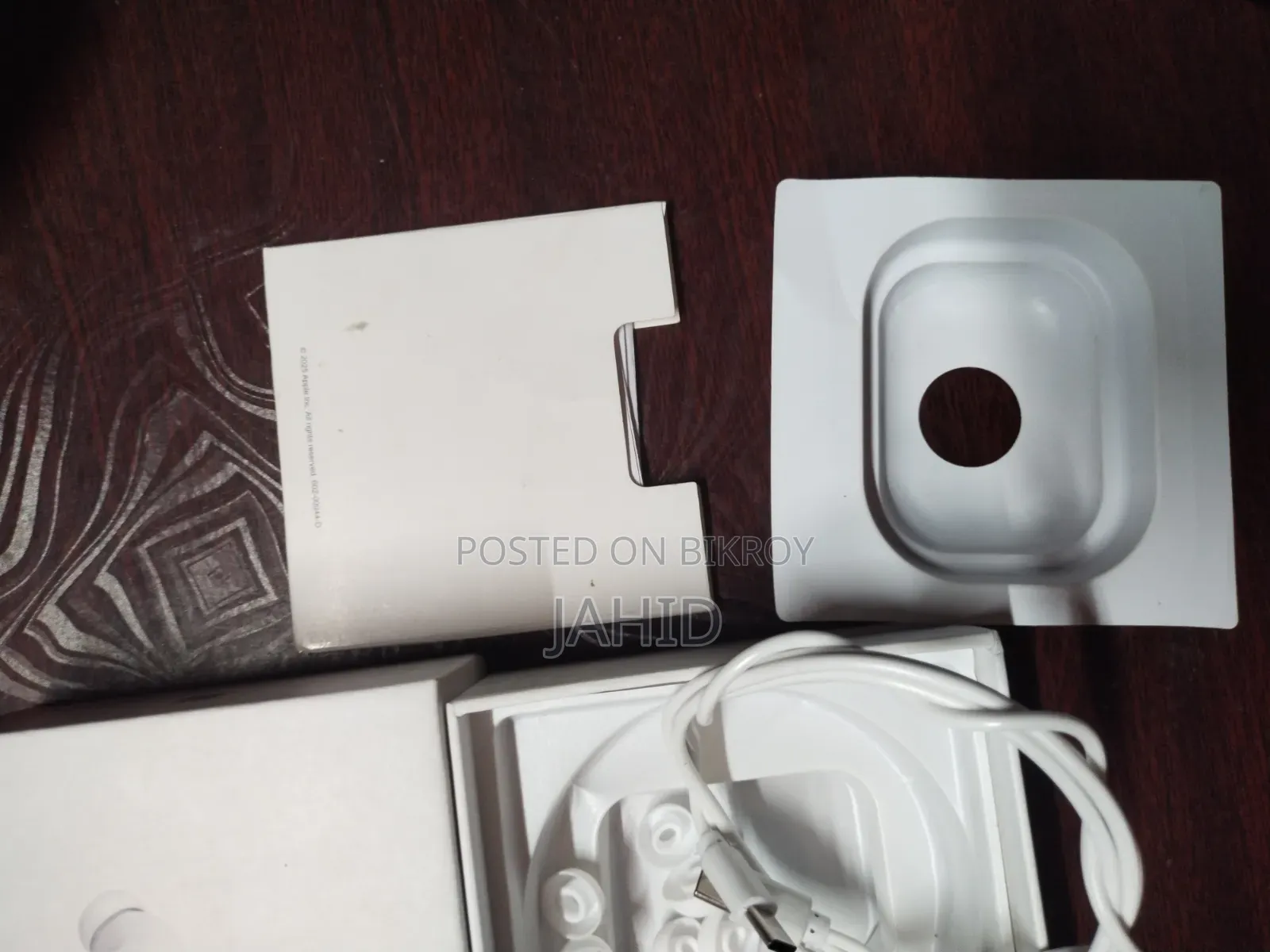 Airpods Pro 2 ( With Box Cable and 6 Piece Cap)
