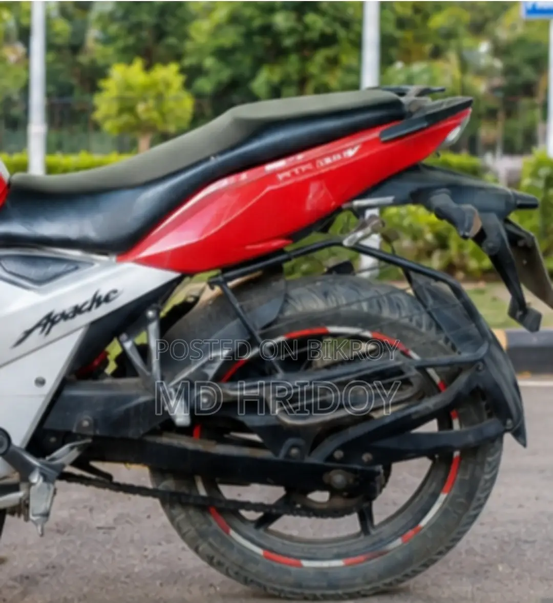 TVS Apache 160 4V 2019 Red