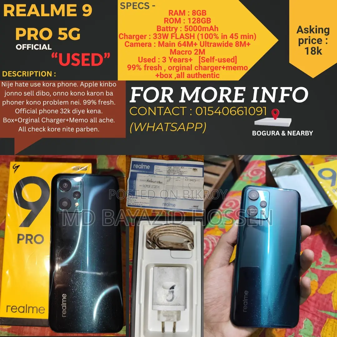 Realme 9 Pro 128 GB Green