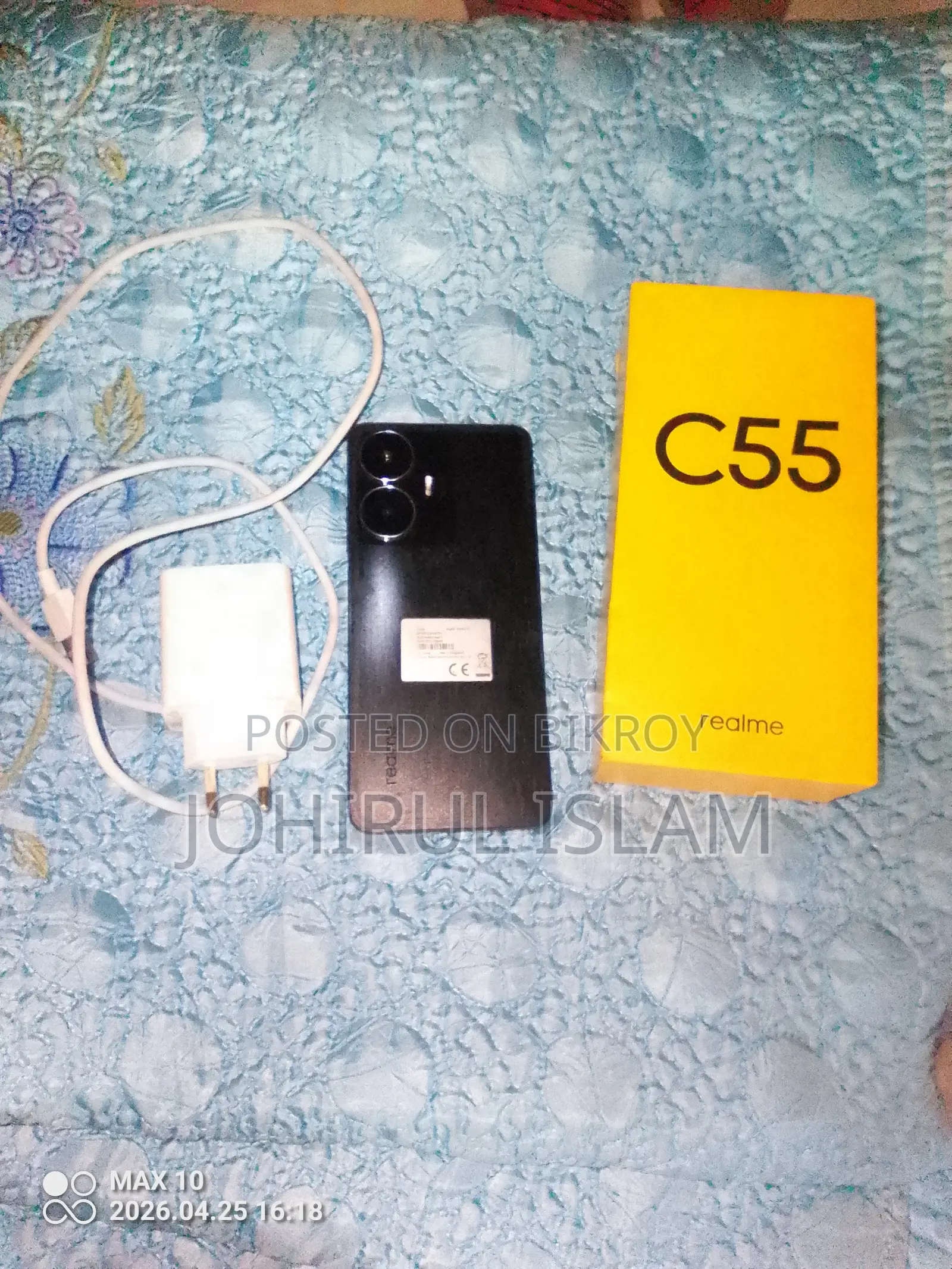 Realme C55 256 GB Black