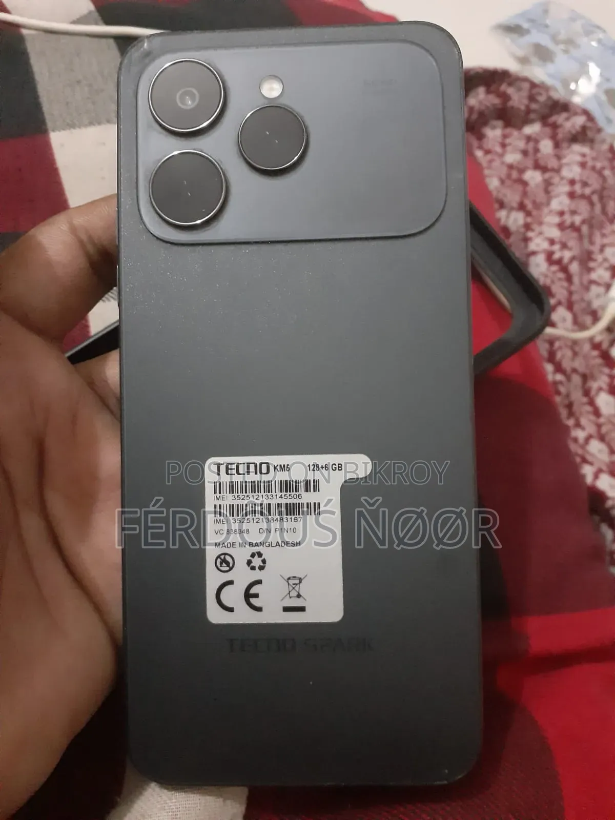 Tecno Spark 40 128 GB Black